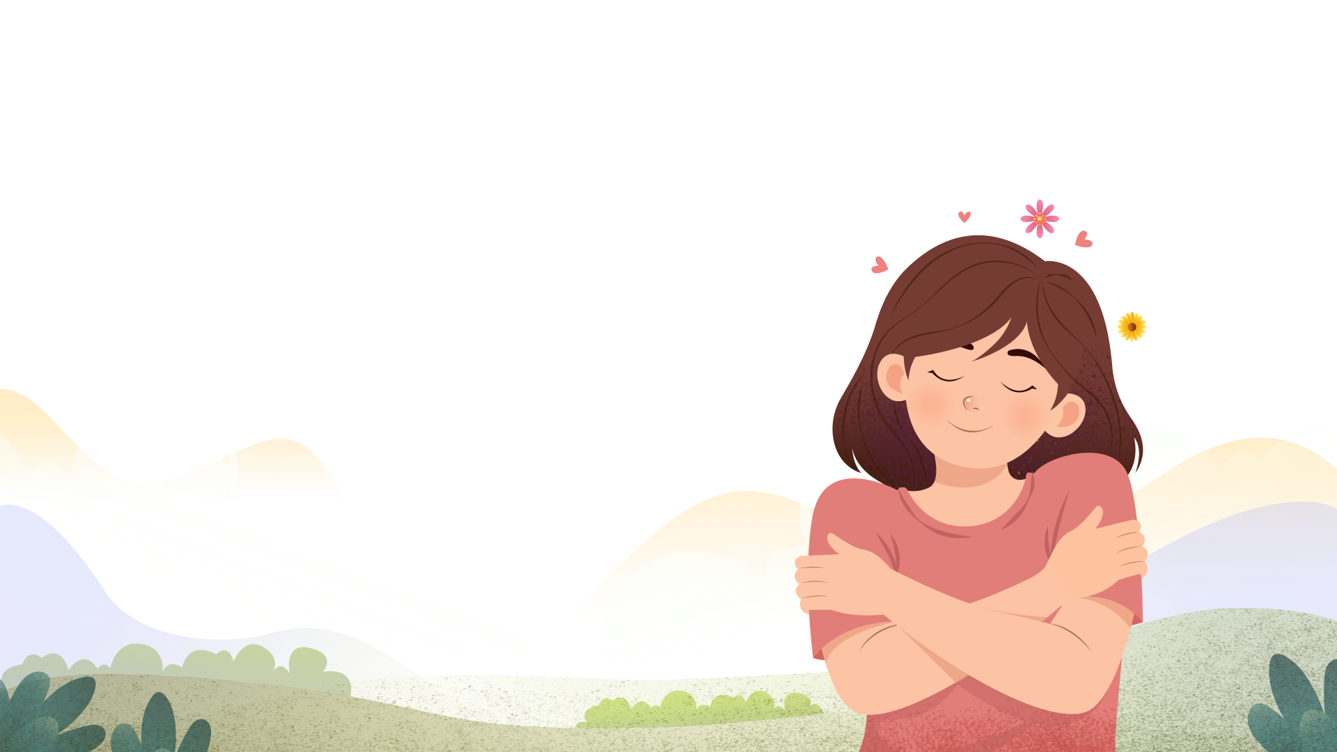 Mindful Hug Background